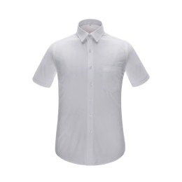 Men's Made to Order Shirts Short Sleeve Solid Color Office Wear Formal Collar Design White Pinstripe Shirt Specialist 45% Cotton 55% Polyester YMD4503 CHENSHANG SKR060 Men's Made to Order Shirts Short Sleeve Solid Color Office Wear Formal Collar Design White Pinstripe Shirt Specialist 45% Cotton 55% Polyester YMD4503 CHENSHANG SKR060